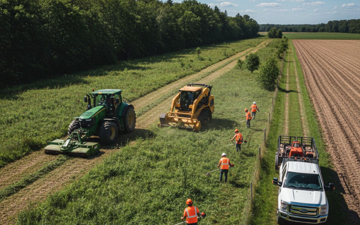 desbrossament de parcel·les